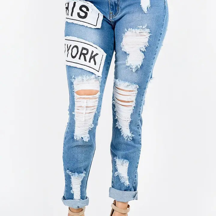 ladies denim jeans